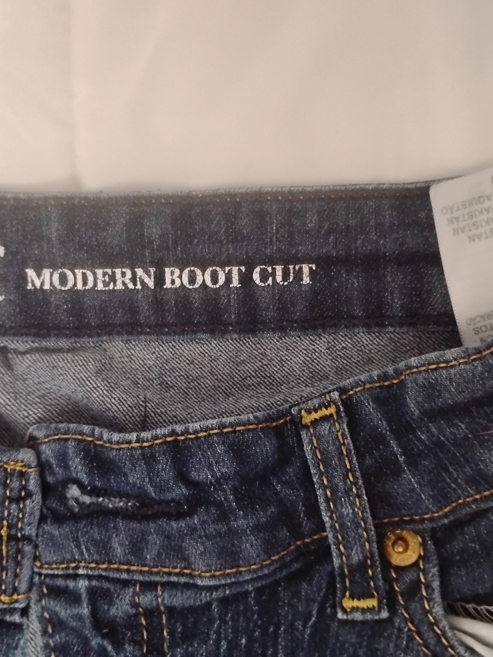 Signature by Levi Strauss Modern Boot Cut Dark Blue Jeans